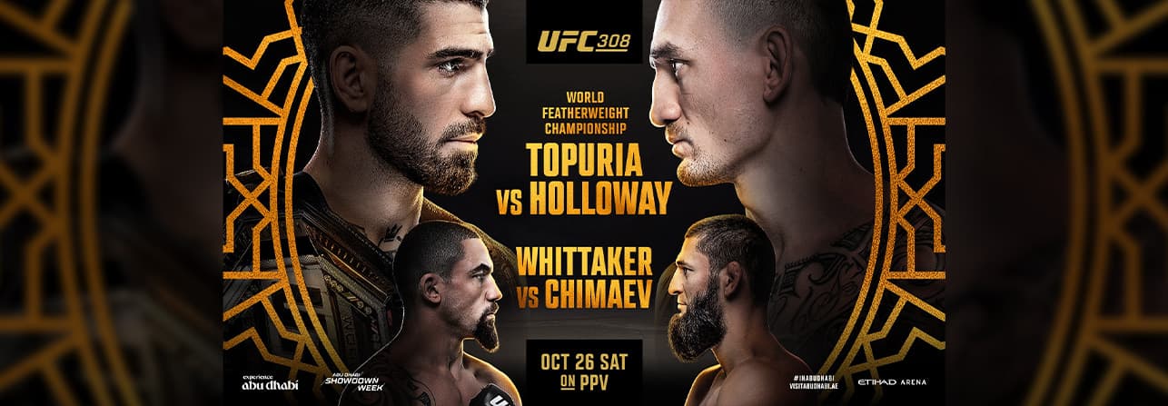 UFC 308 Topuria vs Holloway